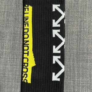 Off-White Black and Yellow Socks